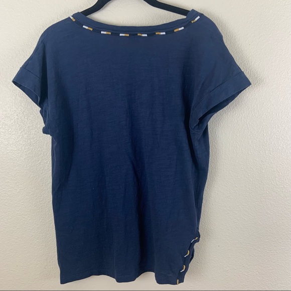 Pendleton Navy Cotton Tee - Picture 4 of 7